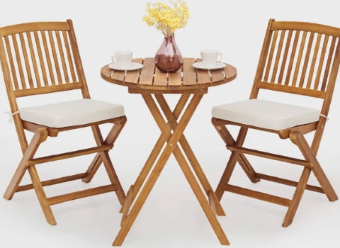 خرید میز صندلی چوبی مسافرتی + قیمت فروش استثنایی